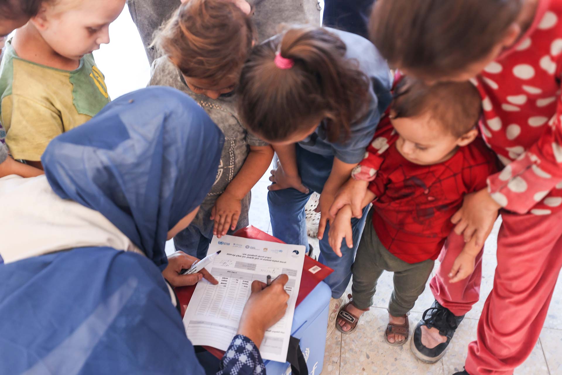 Polio vaccination campaign kicks off in South of Gaza
