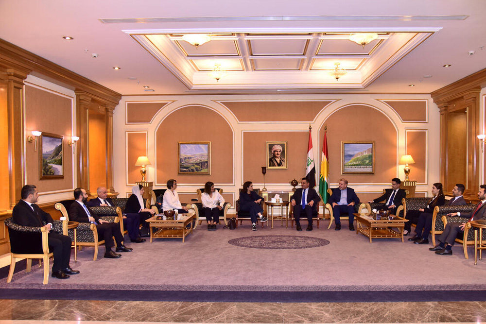 Dr Hanan Balkhy met the Health Minister of the Kurdistan Regional Government, H.E. Dr. Saman Barzangy upon her arrival to Erbil.
