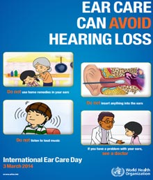Poster of World Ear Care Day 2014