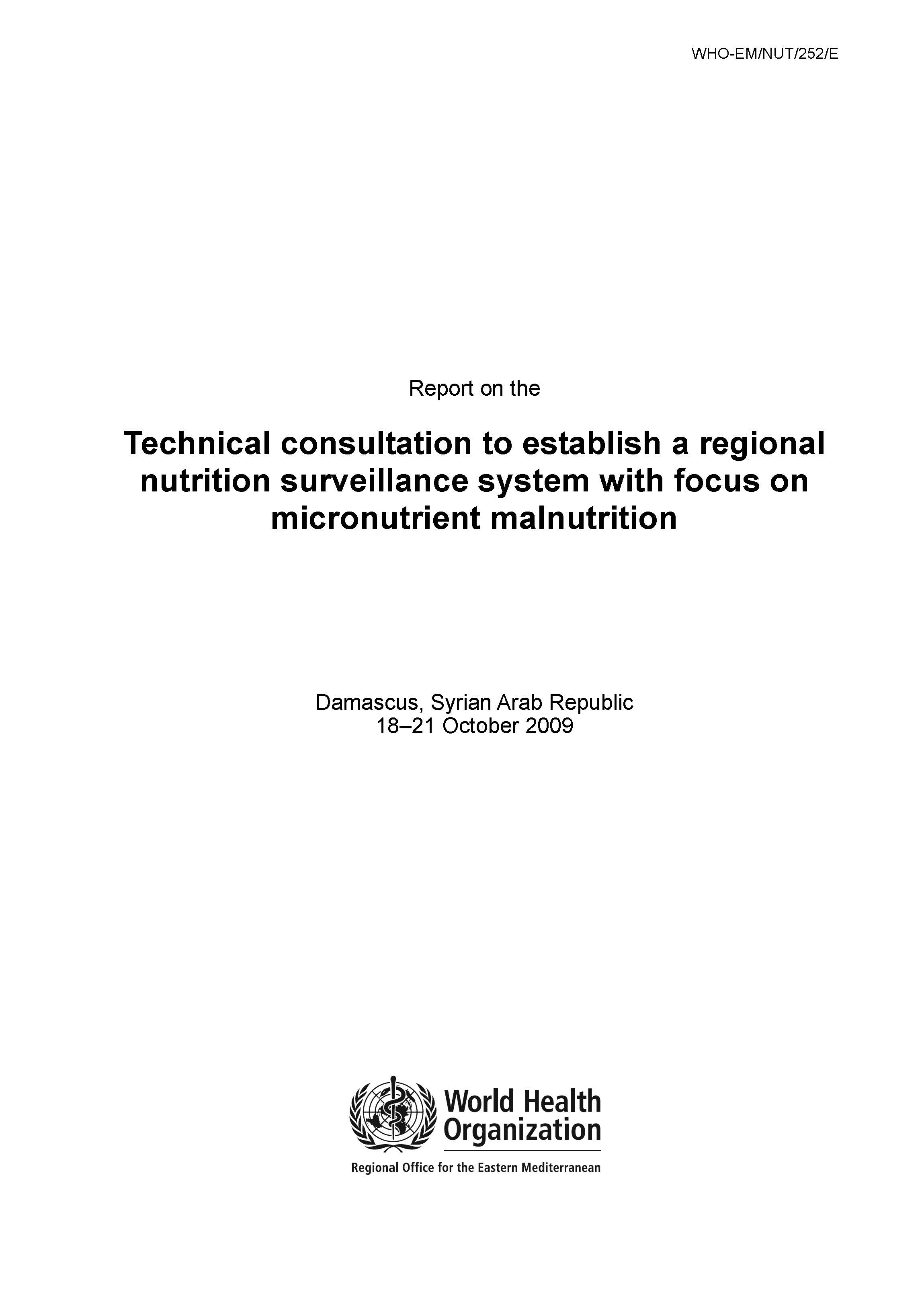 report_on_the_technical_consultation_to_establish_a_regional_nutrition_surveillance_system