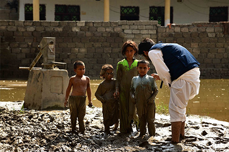 Major health risks unfolding amid floods in Pakistan