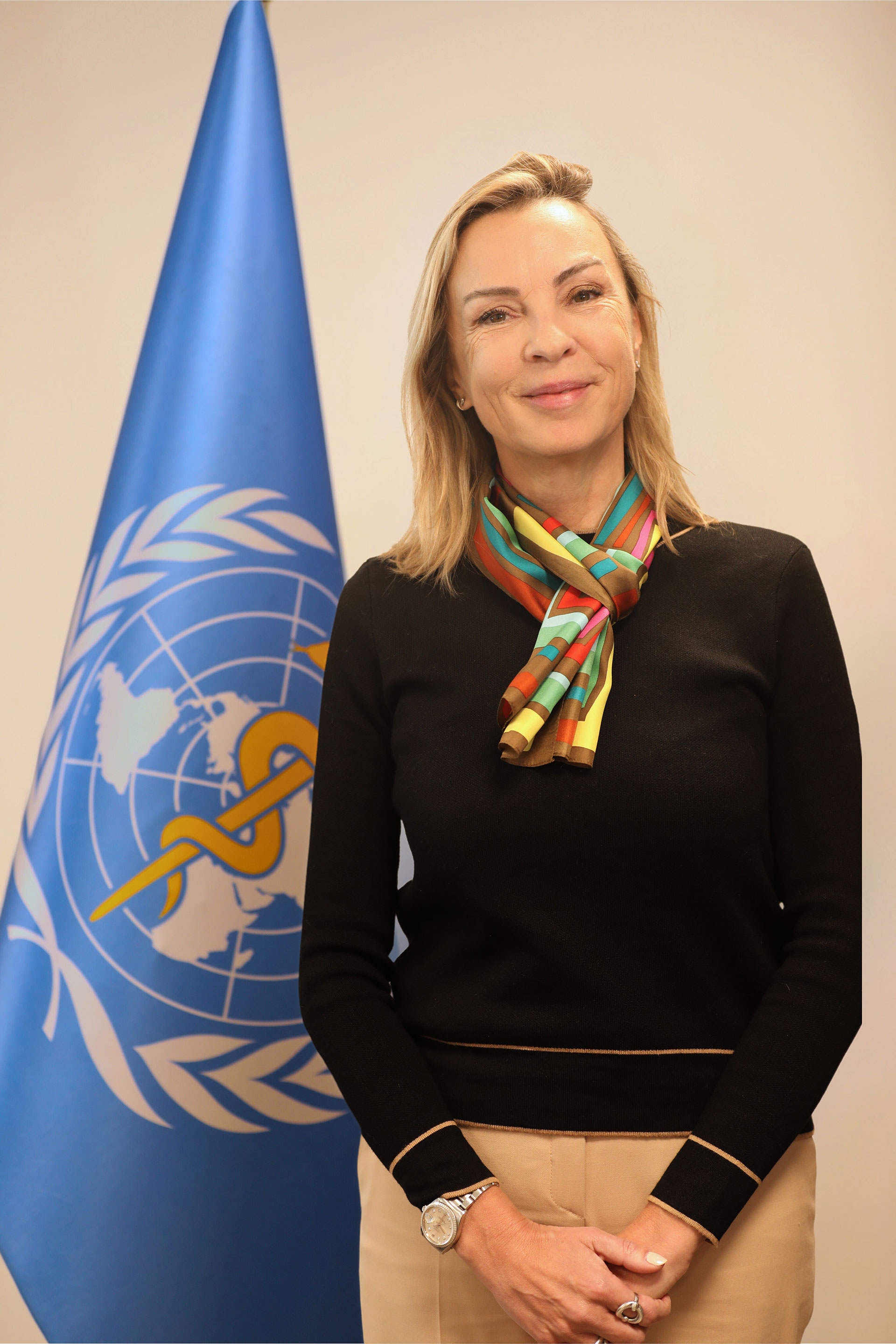 Dr Reinhilde Van de Weerdt WHO Representative for the occupied Palestinian territory