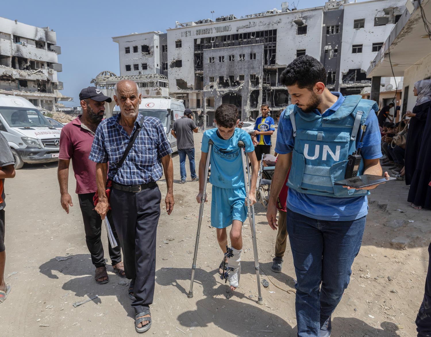 Gaza’s many injured will need rehabilitation care and support for years to come, WHO report