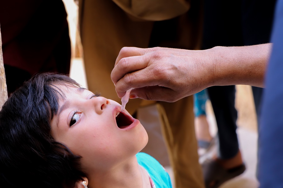 التأهب لوقف انتشار شلل الأطفال في أفغانستان وباكستان
