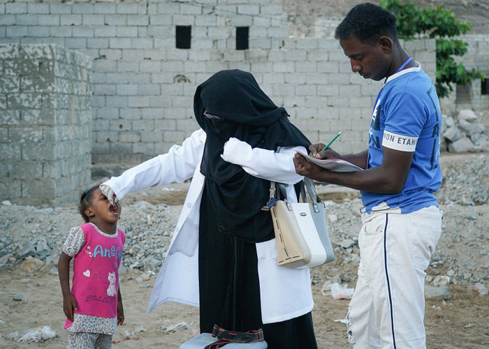 In Yemen, polio workforce contributed to health emergencies and 47 polio-supported government staff are the ‘eyes and ears’ of vaccine-preventable disease surveillance, playing a key role in protecting against outbreaks