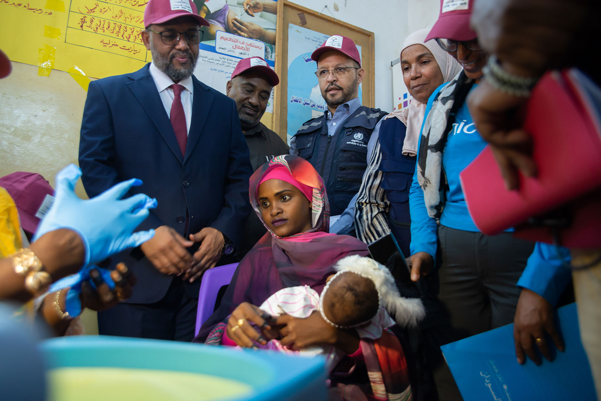 Sudan rolls out first malaria vaccines. Photo credit: WHO