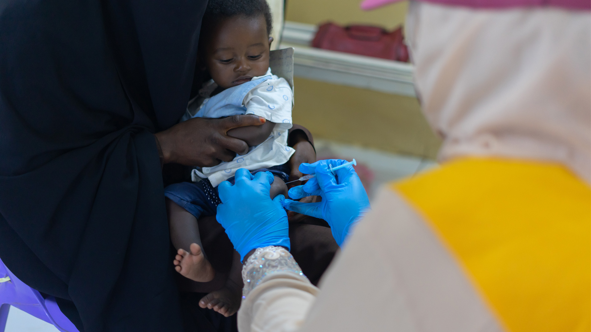 Sudan rolls out first malaria vaccines - 04 November 2024. Photo credit: WHO Sudan