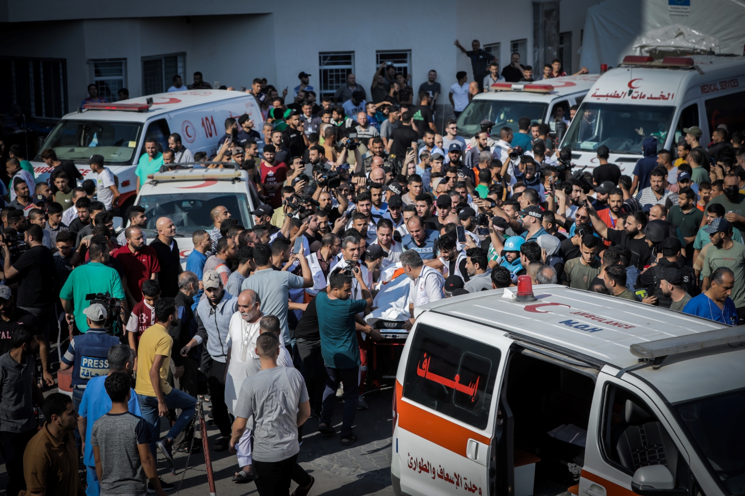 Hospitals in the Gaza Strip at a breaking point, warns WHO