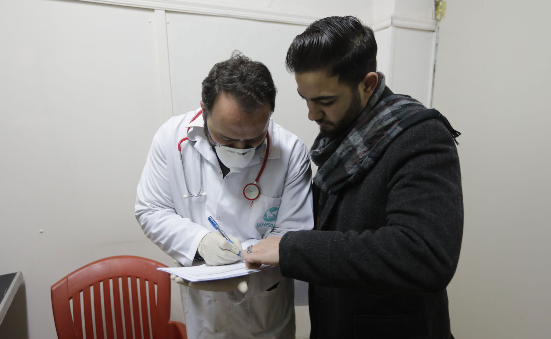 Mobile clinic to treat TB suspected people