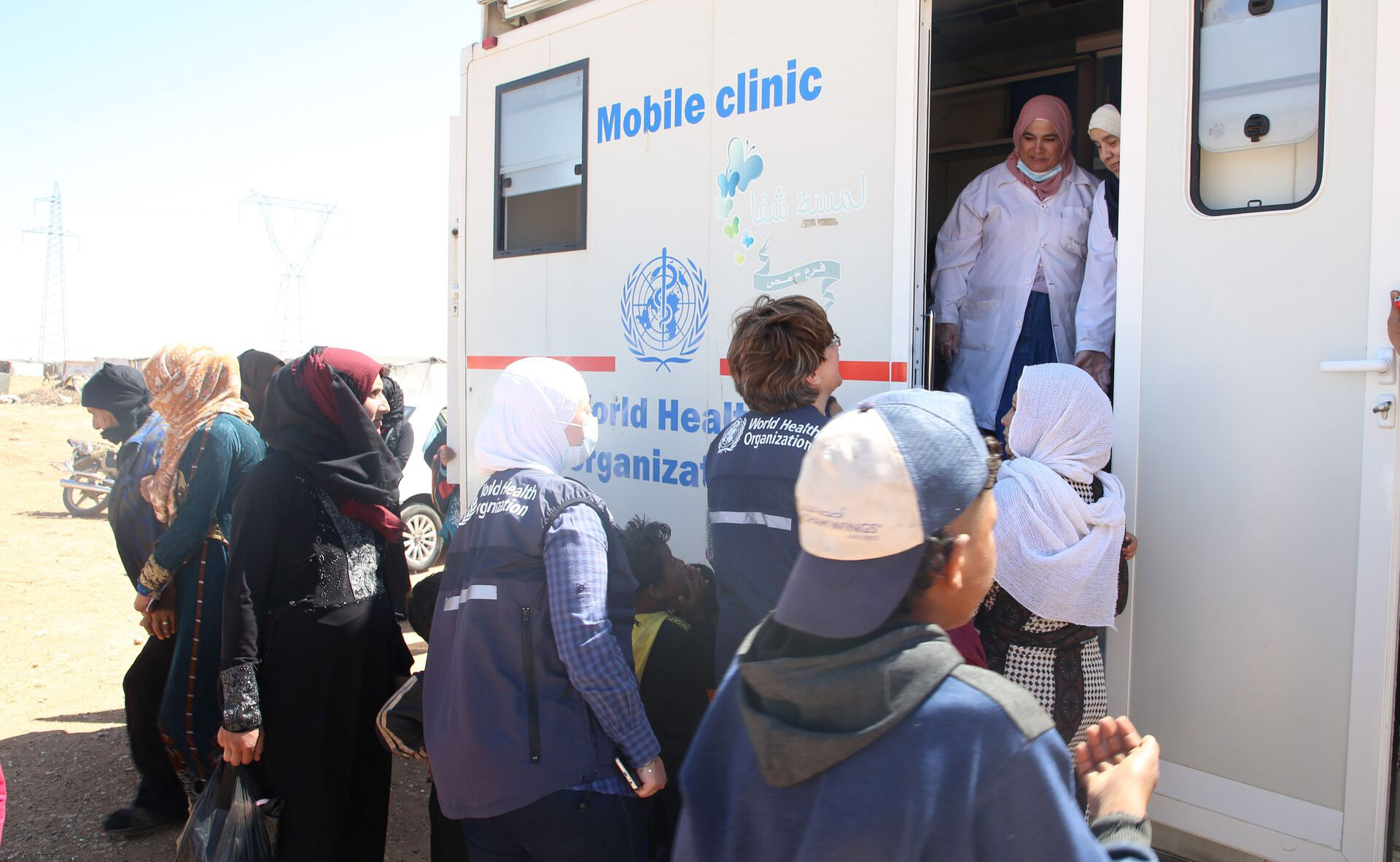 Mobile clinic to treat TB suspected people