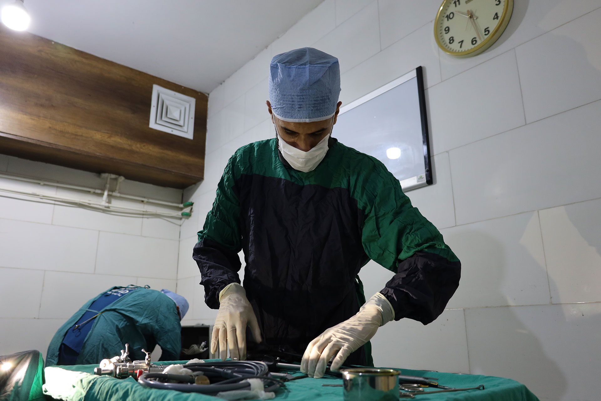 Restoring precision in the operating room in Idlib