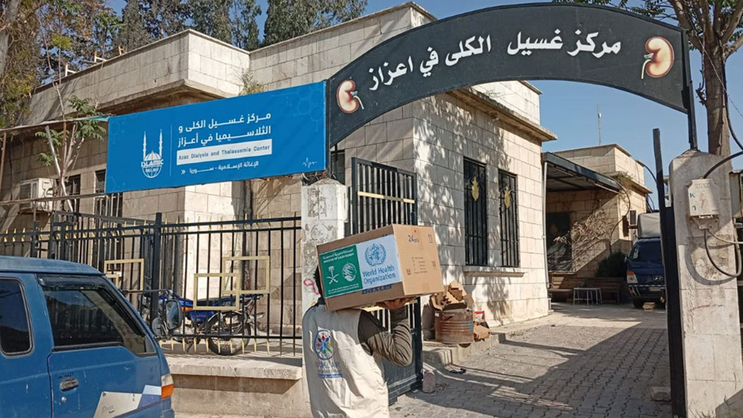 Long journeys and dedicated staff keep dialysis patients alive in Afrin
