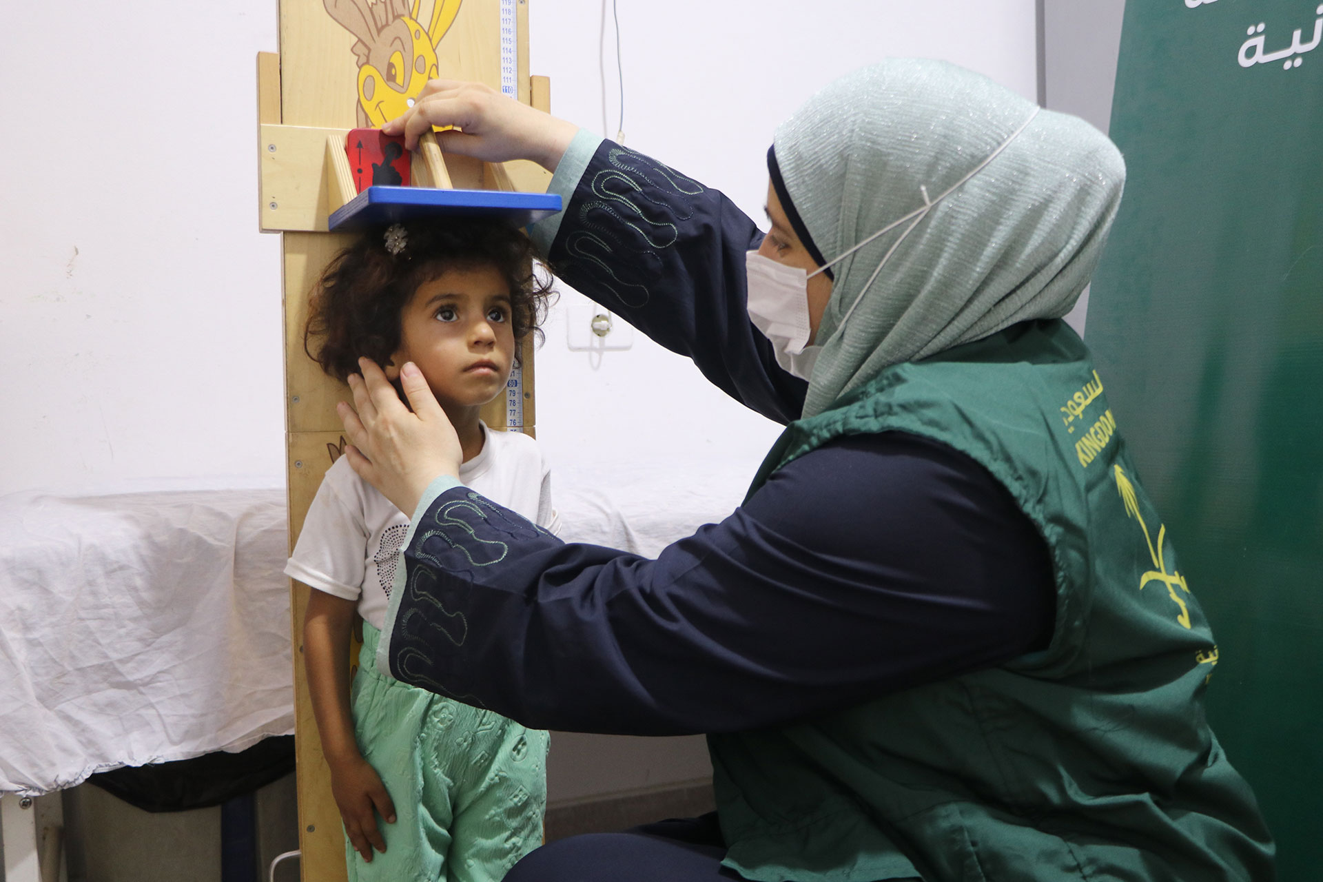 How community health workers help families in Al-Bab monitor their children’s growth