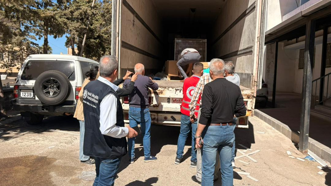 Health services in southern Syria stretch to meet growing needs amid displacement