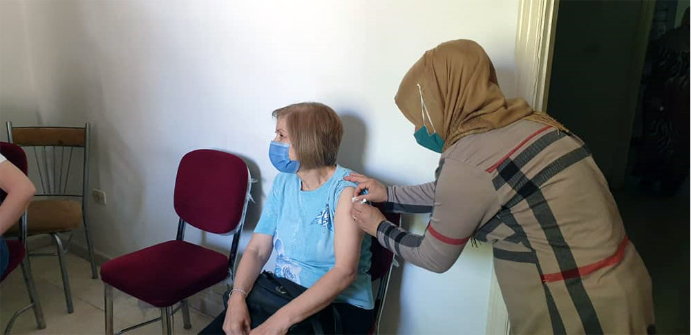 Update on COVID-19 vaccination in Syria, 14 June 2021