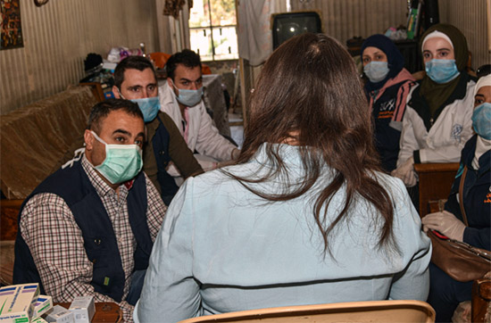 WHO-supported mobile teams deliver mental health care in Syria