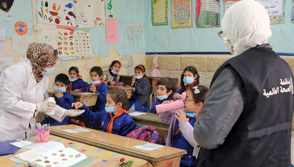 WHO-supported deworming campaign reaches millions of children in Syria