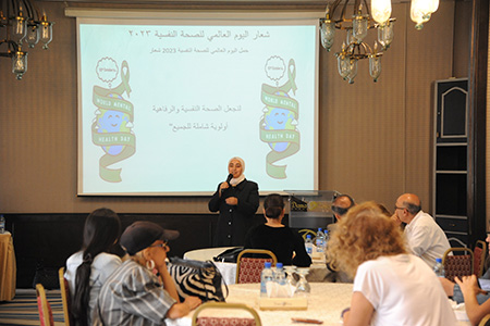 WHO and Ministry of Health illuminate the path to a more resilient Syria on World Mental Health Day