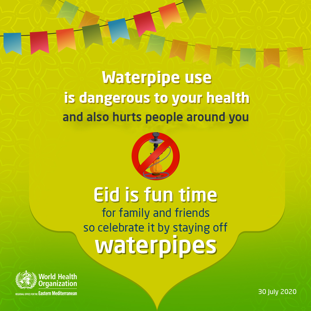 WHO EMRO | Don'T Smoke Or Vape During Eid And Always | Know The.