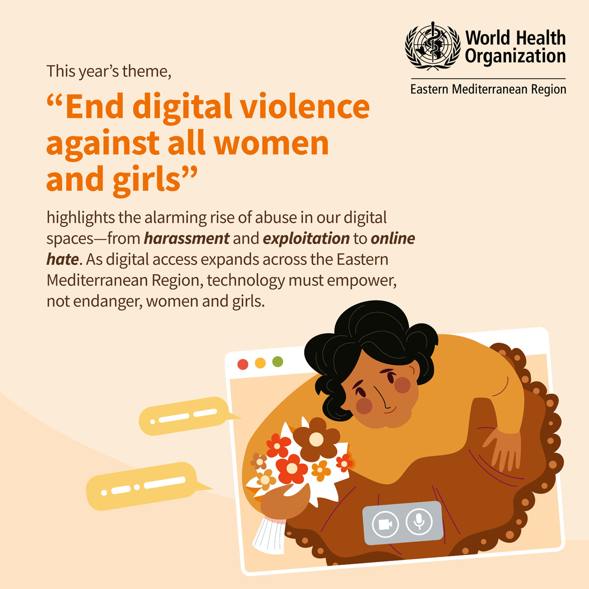 16 Days of Activism against Gender-Based Violence social media tile 1