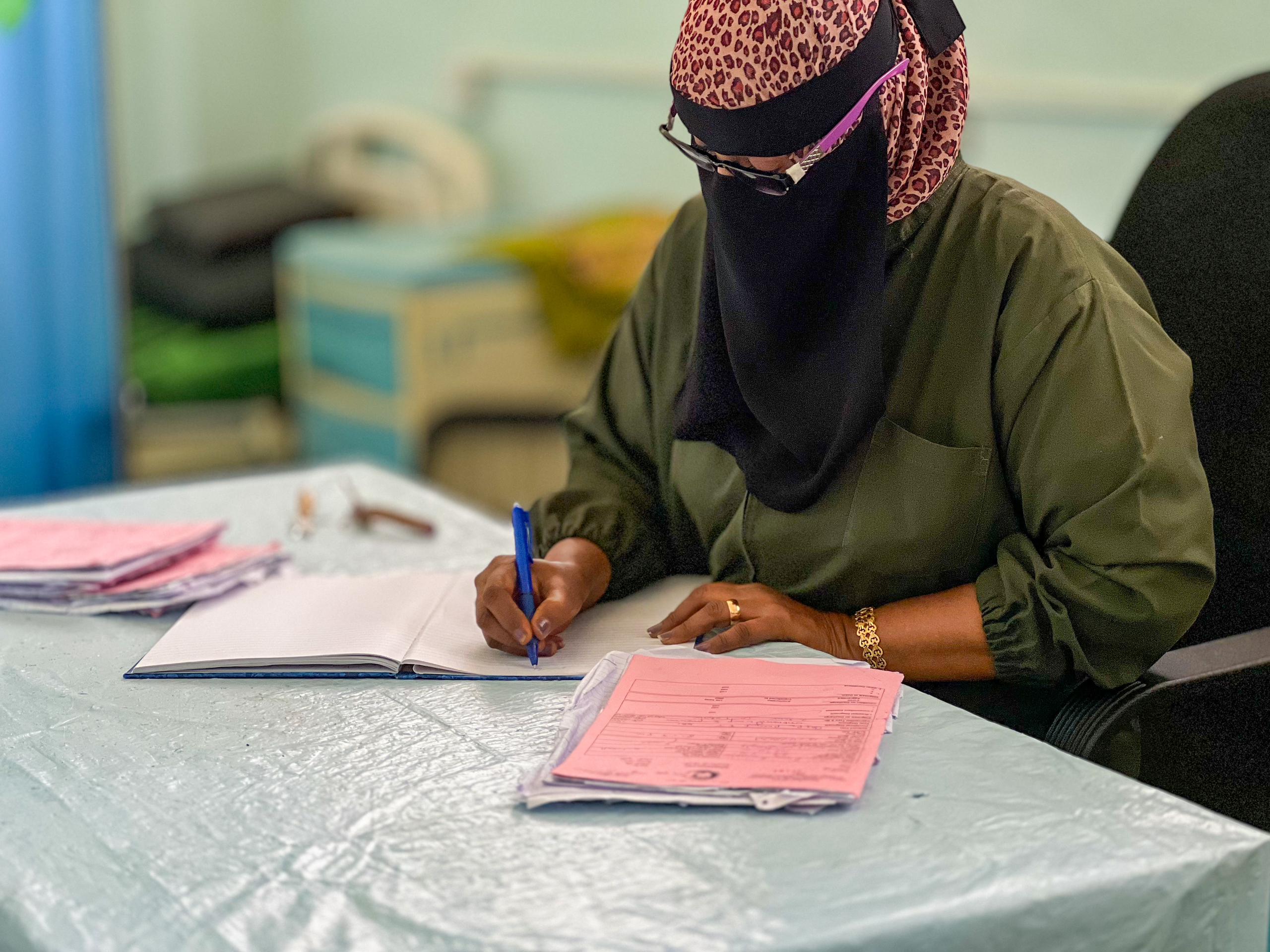 Ashwaq Saeed Midwife from Yemen