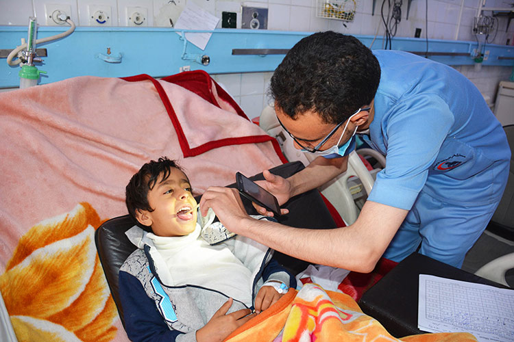 Epidemiological situation in Yemen: diphtheria