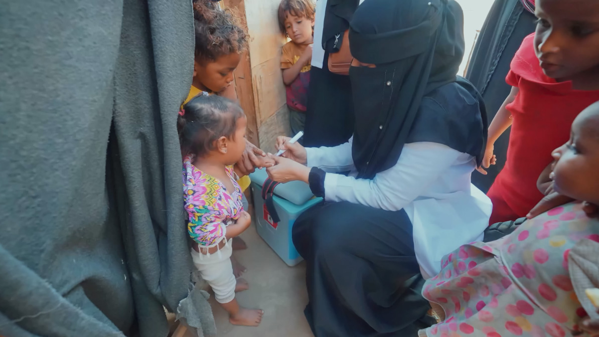 Stopping polio in Yemen, one step at a time