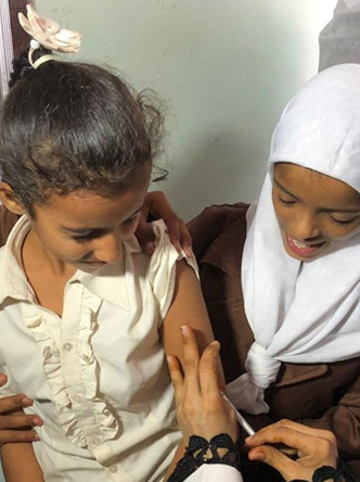 Nationwide measles and rubella immunization campaign reaches 11.6 million children in Yemen