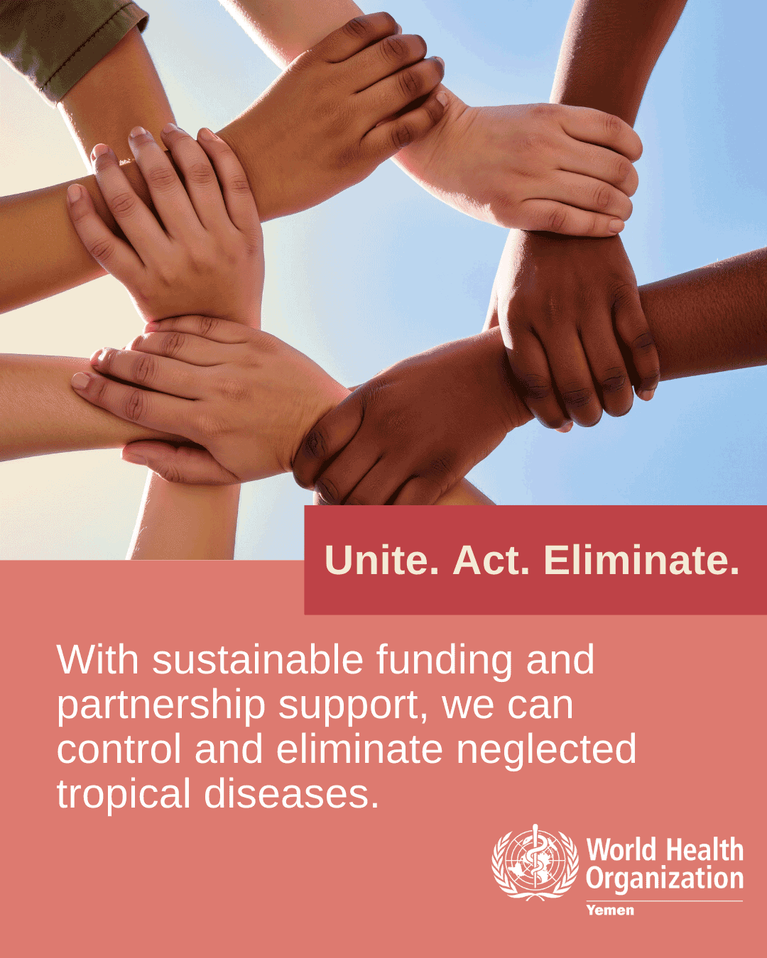 World NTD Day 2026: Unite. Act. Eliminate.