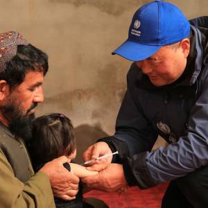 WHO’s polio programme provides vital support to nationwide measles vaccination in Afghanistan