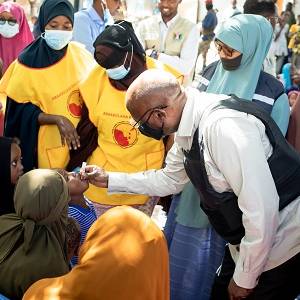 Ending polio in Somalia: children vaccinated in national immunization day
