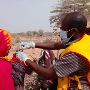 WHO supports nationwide integrated immunization campaign in the midst of drought: 2.61 million children vaccinated against measles and polio